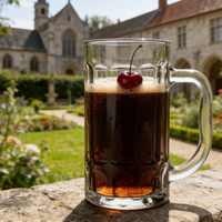 Verres à bière en verre de qualité supérieure, prix avantageux, fabrication directe d'usine, OEM ODM, gobelets à bière 400 ml, verre à bière avec poignée