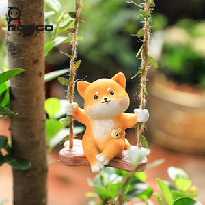 Adorno Decorativo de Resina para Jardín o Balcón, Diseño de Panda con <span class=keywords><strong>Bambú</strong></span>, Resistente a la Intemperie, Ligero, Venta al Por Mayor - Product Image 3