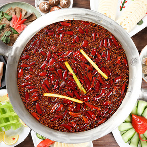 Base de fondue épicée Chongqing au beurre de bœuf <span class=keywords><strong>halal</strong></span> Shakura 200g, parfumée et épicée, conservation à température ambiante - Product Image 5