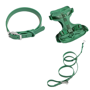 ペットハーネス,ソフト犬の鎖とベルトセット,おしゃれでカラフルなデザインの在庫防水 - Product Image 1