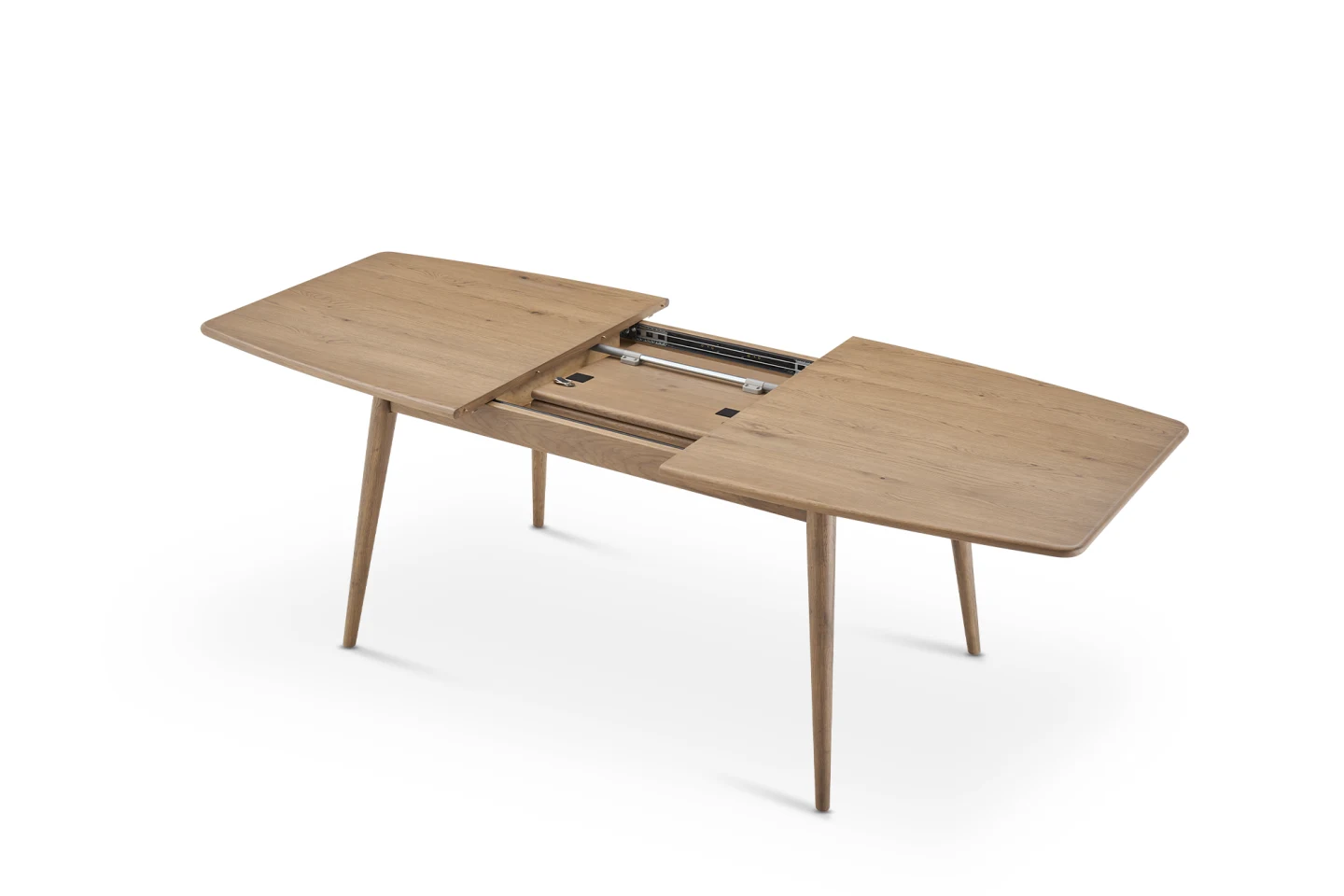 New Arrival Design Wholesale Furniture High End Quality Set Solid Wooden Extend Dining Table for Dinner Event