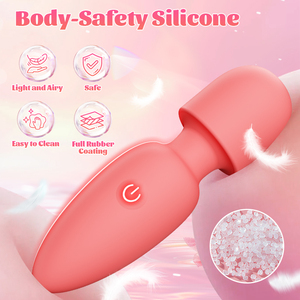 Vibrador Mini Bullet Portátil com 9 Vibrações, Massageador AV, Brinquedo Sexual para Mulheres, Dildo para Estimulação da Vagina, Clitóris e Ponto <span class=keywords><strong>G</strong></span> - Product Image 4
