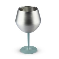 Logo personnalisé 12oz 14oz vin bière 304 gobelet en acier inoxydable avec partie en plastique détachable chaleur verre à vin froid tasse à café