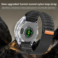 Garmin 22mm/26mm Correa Compatible con Garmin Fenix 8/7/6/E/7X/7S Series Nylon Loop Velcro Correa Patrón de onda al por mayor