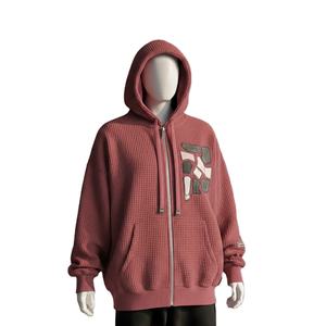 Sudadera con Capucha Deportiva para Hombre Wembly, Felpa Francesa 100% Algodón, Estilo Deportivo de Invierno, Hombros Caídos, Corte Cuadrado, Talla Grande - Product Image 5