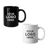 Mugs en Céramique de 11 oz en Gros, Tasses en Porcelaine Blanches Simples Vierge pour Sublimation, Mugs à Café et Thé en Céramique Personnalisables avec Logo