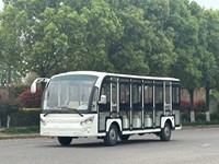 Nouveau véhicule de tourisme à essence 17 places, bus Foton fermé pour les zones touristiques, les campus, les hôtels et les parcs
