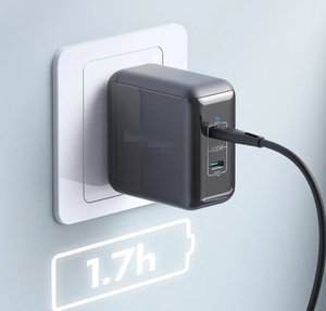 <span class=keywords><strong>Chargeur</strong></span> Usb type-c Pd Gan 100w à double port, adaptateur secteur pour ordinateur portable et <span class=keywords><strong>Macbook</strong></span> - Product Image 2