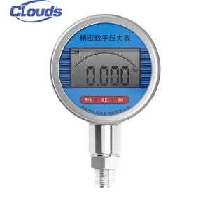Medidor de ar digital 2000Kn 700 Bar 100Mm <span class=keywords><strong>100</strong></span> Pro Medidor de pressão de ar em aço inoxidável com alarme - Product Image 1