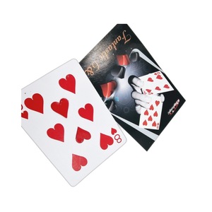 Movimiento de cartas: 4 se convierte en 6, 6 se convierte en 8 (trucos de magia con cartas Kingmagic, espectáculo de talentos con cambio de puntos en cartas de juego) - Product Image 5