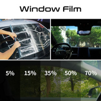 Film Keramik NANO IRR99% Kualitas USA GARANSI 12 TAHUN UVr100% Ultra HD TANPA KABUT 5G Film TINTA Kaca Mobil Film Kaca Solar