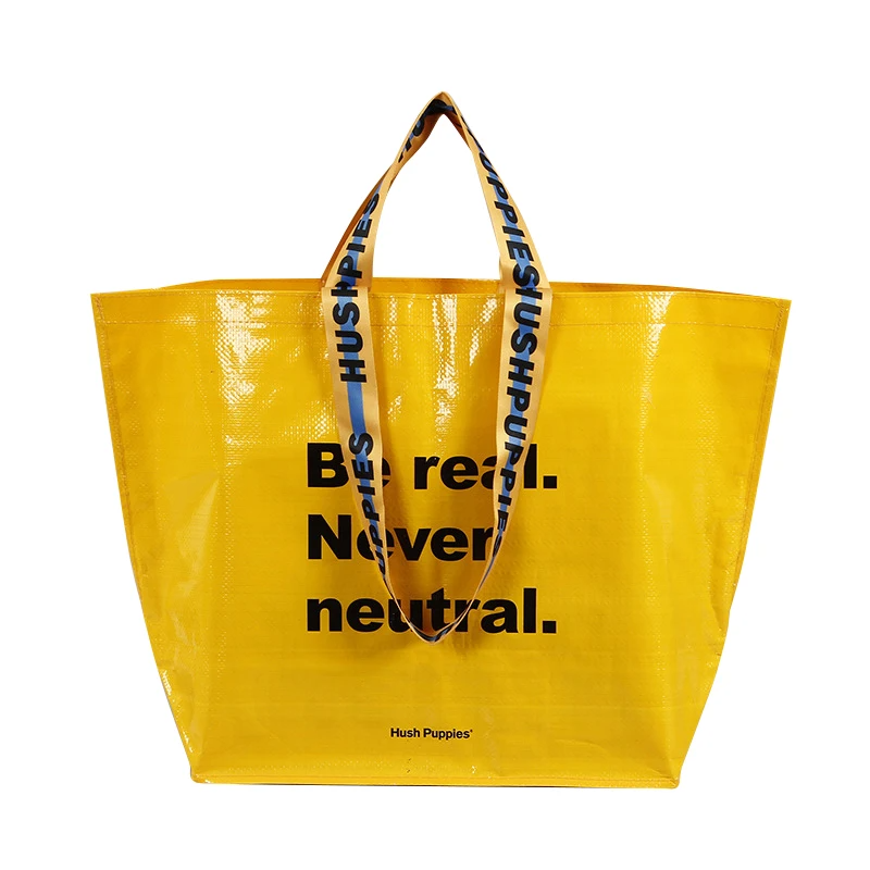 Wholesale High Quality Plastic PP Woven Bag PP Woven Color Printing Clothing Gift Bag