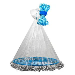 Baiyuheng, дешево, для хранения, большие листы для продажи, сетки, напольная веревка, тянущаяся ткань для рыбы, длинная ручка, рыболовная сеть