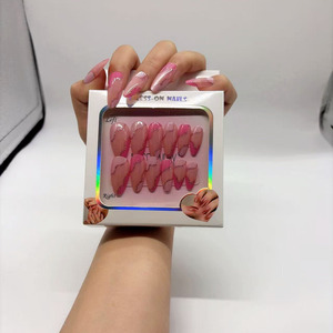<span class=keywords><strong>Kit</strong></span> de <span class=keywords><strong>faux</strong></span> <span class=keywords><strong>ongles</strong></span> à presser DIY, 6 styles, <span class=keywords><strong>faux</strong></span> <span class=keywords><strong>ongles</strong></span> en ABS, couverture complète, réutilisables, pour manucure à domicile, 144 pièces/boîte - Product Image 4
