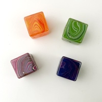 Jouet anti-stress en caoutchouc en forme de cube de glace ondulé, pour filles et garçons, jeunes