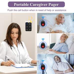 2025 Daytech LED Affichage des numéros 500 + ft Fournisseurs <span class=keywords><strong>Mmcall</strong></span> Système d'appel infirmier Système d'appel hospitalier 1 récepteur 6 boutons - Product Image 6