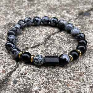 Bracelet en pierre naturelle avec perles de verre colorées, énergie des flammes jumelles, potentiel de marketing viral exclusif, gestionnaire de compte dédié - Product Image 5