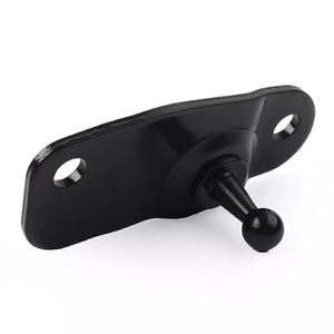 Tailgate Strut <b>Bracket</b> Base For Land Rover LR095809 LR030939 Steel <b>Black</b> Coated Metric Size - Product Image 4