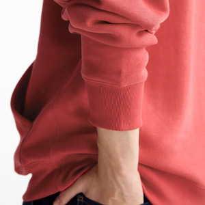Sweat-shirts pour hommes de qualité supérieure, coupe classique, prix de gros bas, personnalisables, unis, teints, pull-over d'hiver, 100% coton, avec poche - Product Image 2