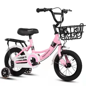 कार्बन स्टील बच्चों बाइक 12/14/16/18/20 इंच लड़कों लड़कियों बच्चा साइकिल बच्चे साइकिल के साथ वियोज्य 2-12 साल पुराने के लिए टोकरी