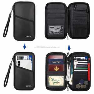Organizador de Archivos Portátil de Viaje de Alta Calidad, Personalizado, Resistente al Fuego y al Agua, para Tarjetas, Pasaportes, Dinero en Efectivo, con Cierre de Cremallera - Product Image 4