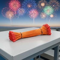 Allumeur électrique en plastique de 30 cm, 50 cm, 1 m, 3 m, 100 m, 500 m pour système de tir de feux d'artifice pyrotechniques froids