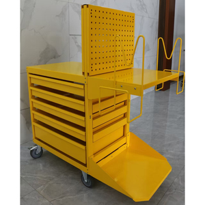 Chariots de stockage multi-usages Chariot de stockage d'entrepôt Roues de chariot de cargaison - Product Image 2