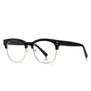 2206 người đàn ông combinate lông mày chống ánh sáng màu xanh Kính mắt Khung đinh tán bán buôn nhà sản xuất kính quang học <span class=keywords><strong>2025</strong></span> - Product Image 6