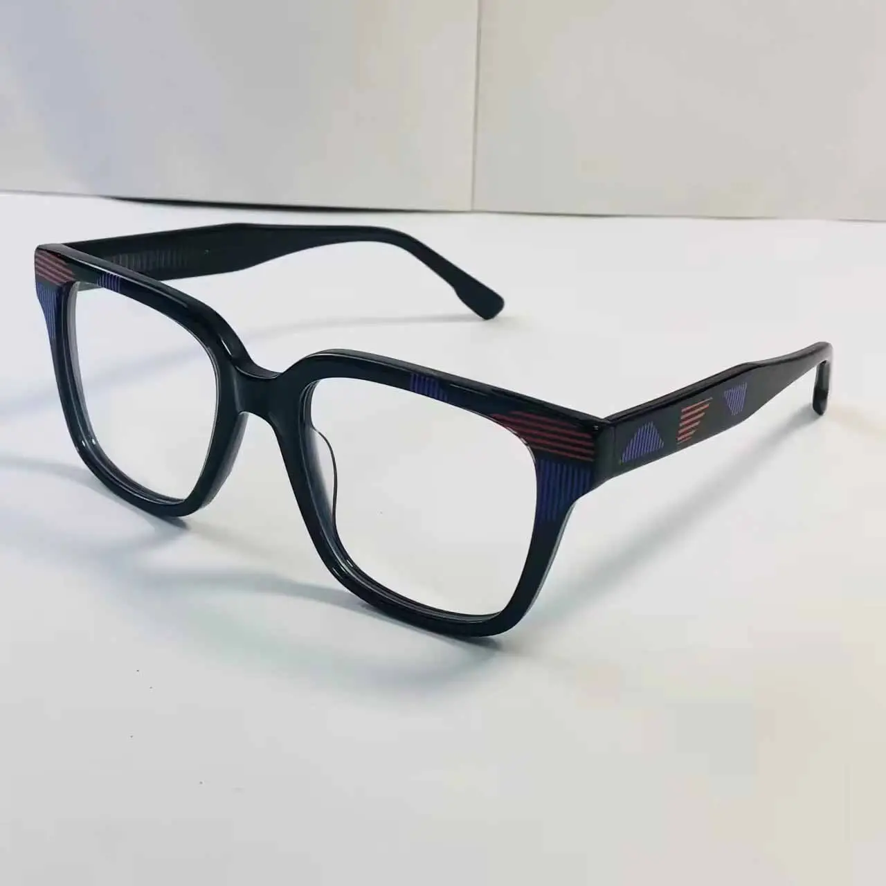 Venta al por mayor logotipo personalizado gafas ópticas miopía protección dioptrías gafas graduadas marcos para gafas acetato