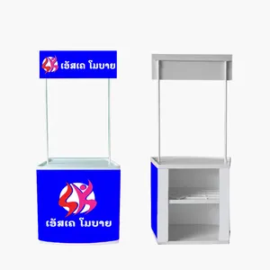 Factory Price Display table Display retail Portable exhibition Display Promotion Counter Table advertisement table