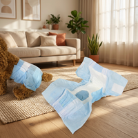 Couches jetables pour chiens super absorbantes en non-tissé, anti-fuites, pour l'apprentissage de la propreté des chiens mâles et femelles, vente en gros d'usine OEM