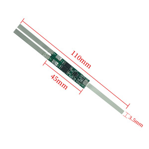 Placa de carga y descarga de batería LFP de hierro de 3.2V, Lifepo4 2S 6.4V 2A-9A, con puerto de carga y descarga en el mismo puerto - Product Image 4