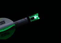 Fléchettes de chasse à l'arc lumineuses HT Led, 6 pièces, diamètre 0,300 "/7,62 mm, interrupteur marche/arrêt