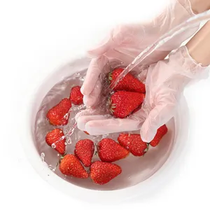 High Quality Transparent Cheap Vinyl Gloves for food Latex-Free PVC Gloves