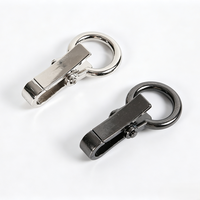 Mousqueton de luxe en alliage de zinc pour sac à main, laisse de chien, ou porte-clés, accessoire de sac à main de 1/4 pouce