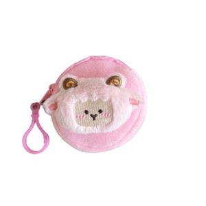 Porte-monnaie de luxe en alliage de zinc en forme de agneau en peluche AM, sac de rangement pour écouteurs et câbles, petit pendentif, cadeau pour étudiant, porte-clés - Product Image 5