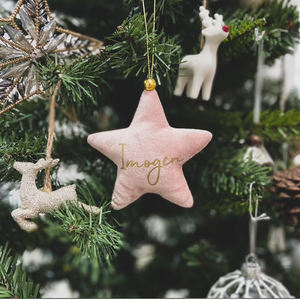 2022 spazi vuoti nome iniziale Nursery Hanging Christmas Star decorazioni per l'albero <span class=keywords><strong>di</strong></span> <span class=keywords><strong>natale</strong></span> all'aperto - Product Image 2