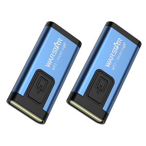 <span class=keywords><strong>Torcia</strong></span> <span class=keywords><strong>Portachiavi</strong></span> Mini WT1 PRO 200lm, 2 Pezzi, Luce Rossa Stroboscopica, Resistente, CE&ROHS, Impermeabile IPX3, Luce da Lavoro Multifunzionale - Product Image 1