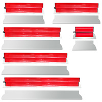 Ensemble de grattoirs à peinture professionnels, lames épaisses et flexibles en acier inoxydable, plusieurs tailles, poignée ergonomique, pour plaques de plâtre et mastic