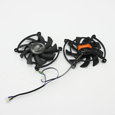 Game GTX 1060 1070 Cooler Fan 4pin Replace for Colorful IGame S GeForce GTX1060 GTX1070 IGame U Video Card Fan