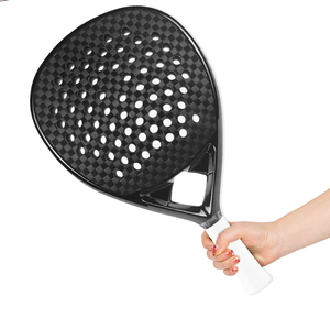 <span class=keywords><strong>Padel</strong></span>-raquetas de carbono en forma de lágrima, accesorio personalizado, fabricante, 12K - Product Image 1