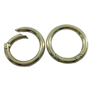 Accessoires de bagages : Anneau à ressort en alliage de zinc, cercle d'ouverture, spirale à ressort <span class=keywords><strong>mtl</strong></span> <span class=keywords><strong>mtl</strong></span> - Product Image 4