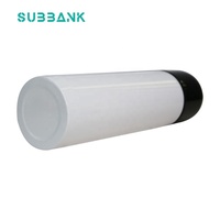 Gobelet de sublimation thermique Subbank gobelets de balle de sublimation de presse de chaleur en acier inoxydable blanc en gros