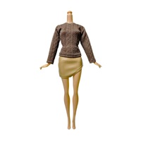 Ensemble de pulls pour poupée de 29 cm (11 pouces) et 30 cm, vêtements en 2 pièces, jouet en peluche, modèle de jouet, décoration