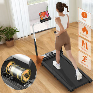 Tapis roulant électrique double pliable à prix d'usine avec bande de course à 5 couches, capacité de 120 kg, écran LED, vitesse de 10 à 15 km/h - Product Image 5