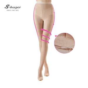 <strong>S</strong>-SHAPER <strong>Women's</strong> Transparent <strong>Glitter</strong> Foot <strong>Tights</strong> Japan'<strong>s</strong> Beautiful Thin Nylon Seamless Compression Pantyhose Stockings Knitted - Product Image 2