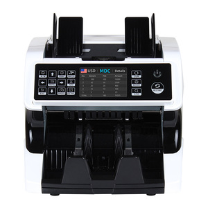 AL-920 100% <span class=keywords><strong>ECB</strong></span> testé 2 CIS Top Loading Mixed Dénomination Money Counter Multi Currency Value Counter Discriminator - Product Image 2