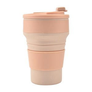 High Quality Custom Portable Reusable Eco-Friendly Silicone <b>Collapsible</b> <b>Water</b> <b>Bottle</b> Thermal Insulation for Promotional Business - Product Image 3