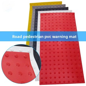 Alfombra de PVC con Guía Direccional, Alfombra de Camino para Ciegos, Alta Elasticidad, Multicolor, para Paradas de Autobús y Zonas Urbanas - Product Image 4