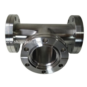 Chân Không Siêu Cao DN40 CF35 CF Tee 3 Way Chữ Thập Reducers Mặt Bích - Product Image 1